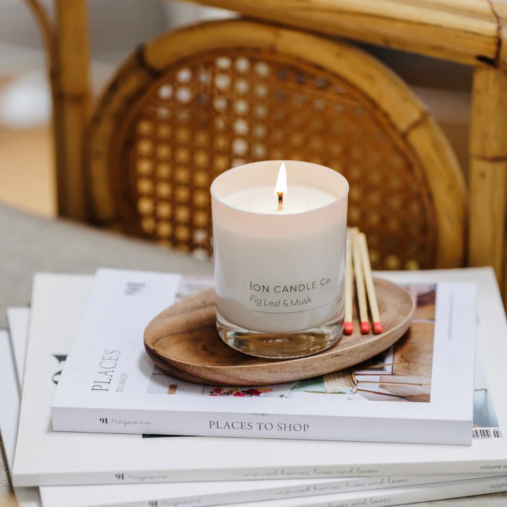 Fig Leaf & Musk Candle - EcoBeo