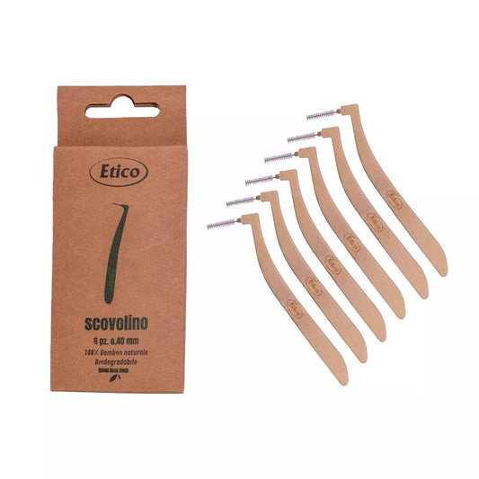 Natural Bamboo Interdental Brush – Eco Dental Essentials - EcoBeo