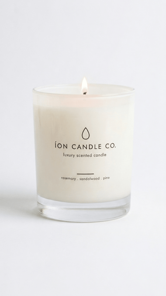 Rosemary, Sandalwood & Pine Candle - EcoBeo