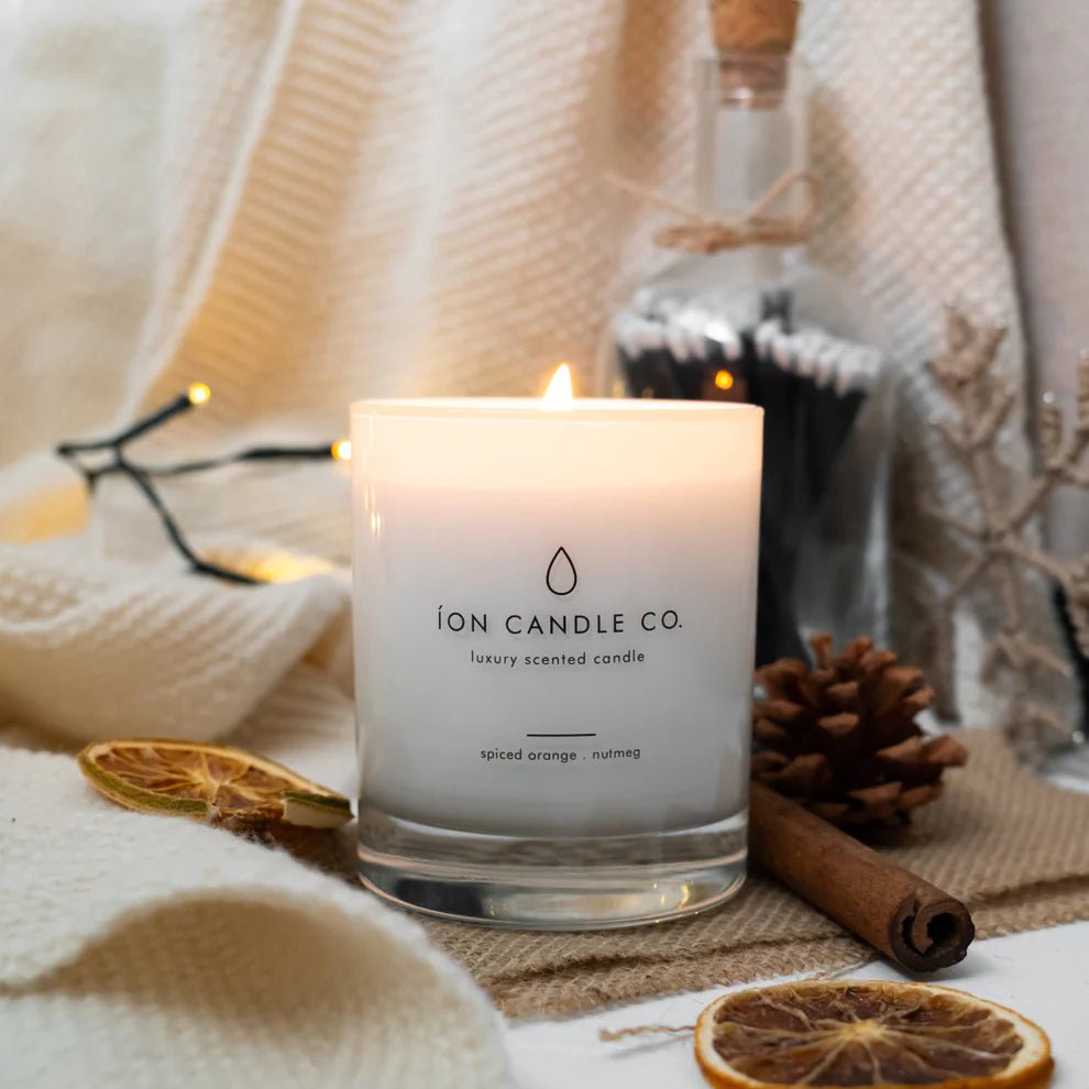 Spiced Orange & Nutmeg Candle - EcoBeo
