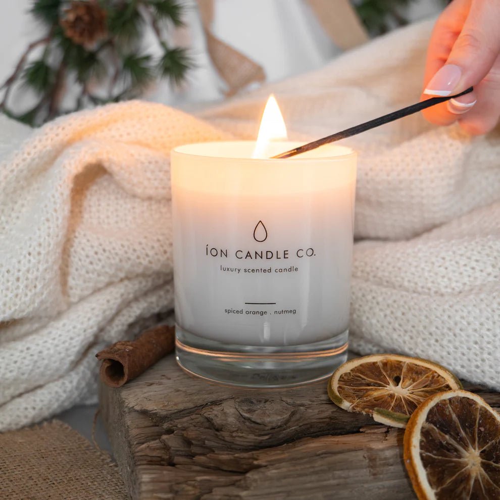 Spiced Orange & Nutmeg Candle - EcoBeo
