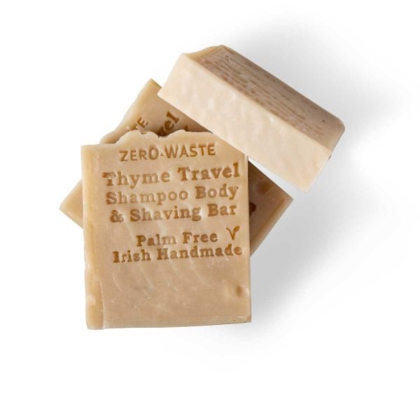 Thyme Travel Shampoo & Shaving Bar - EcoBeo