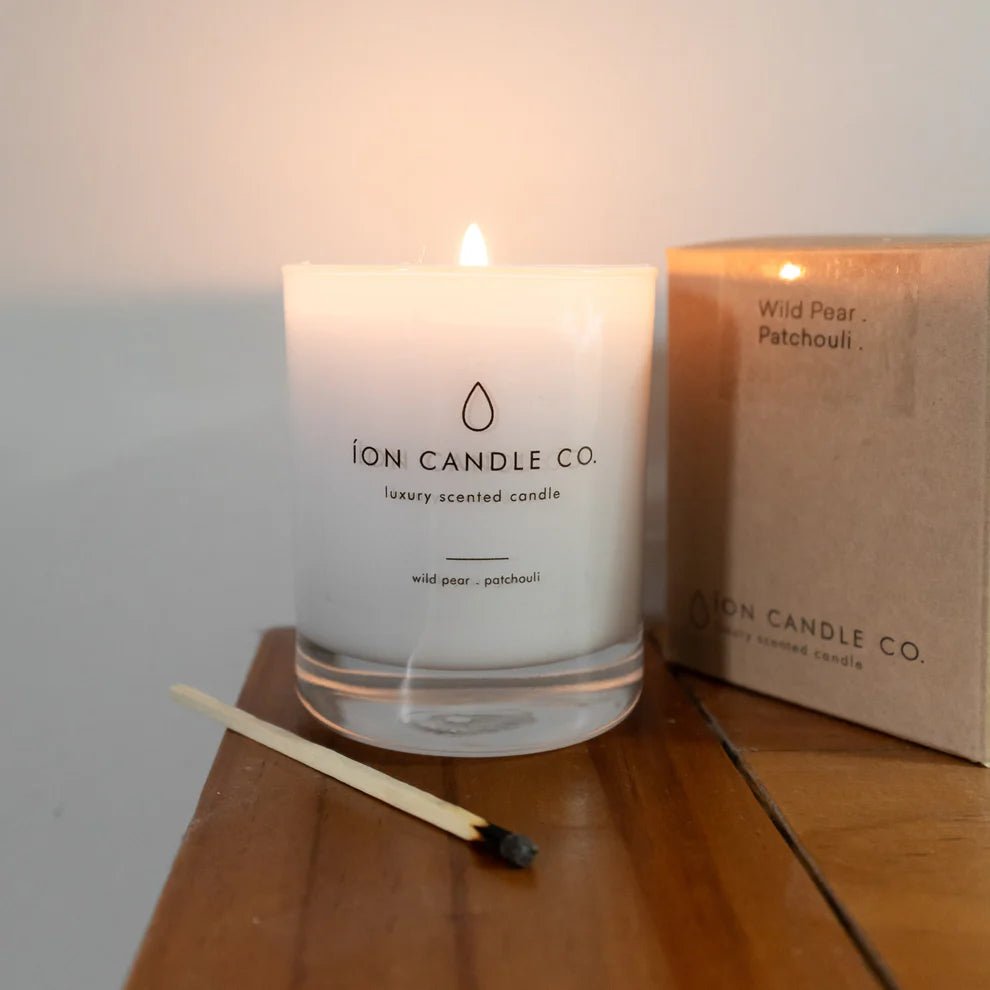 Wild Pear & Patchouli Candle - EcoBeo