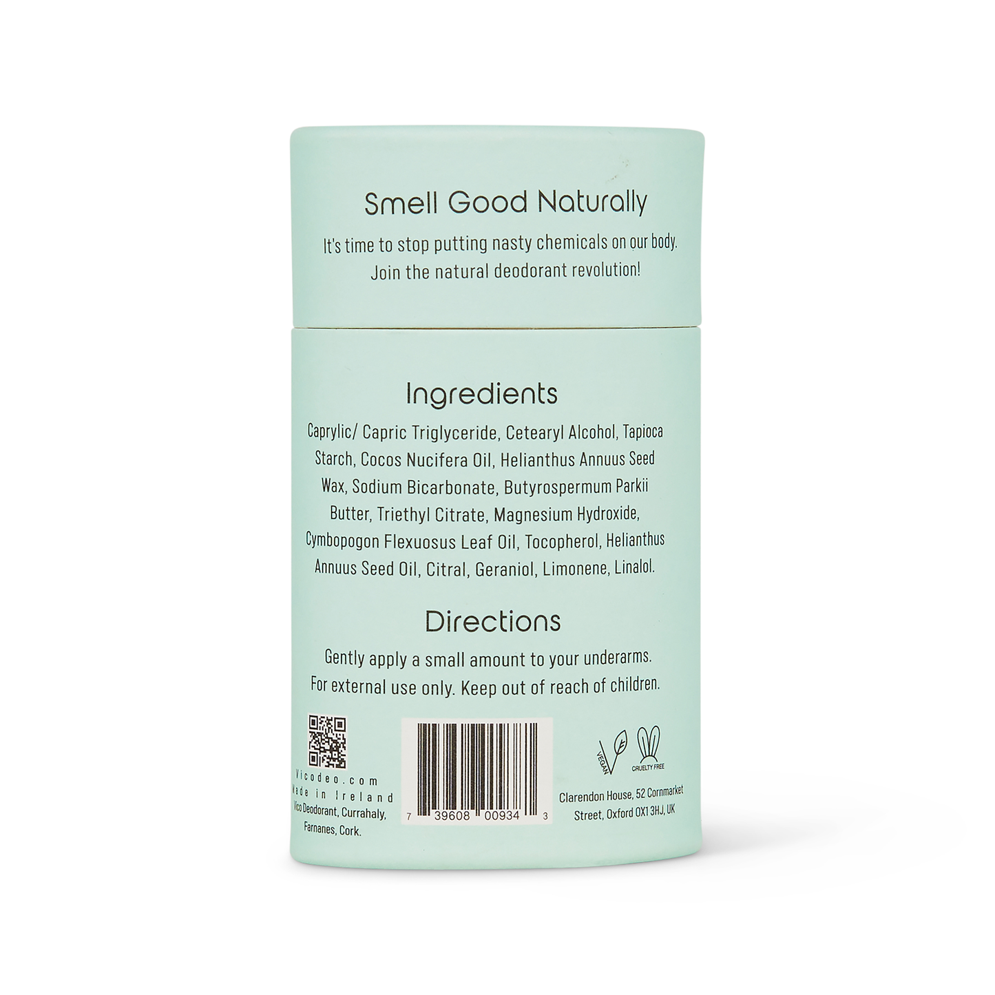 Vico Natural Deodorant – Lemongrass