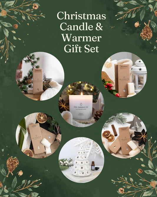 Christmas Candle & Warmer Gift Set