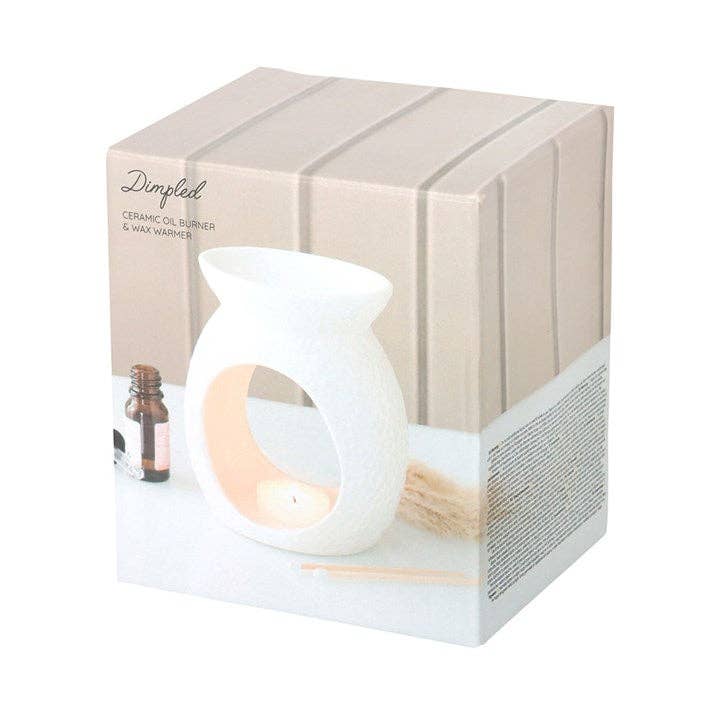 Dimpled Oil Burner and Wax Warmer