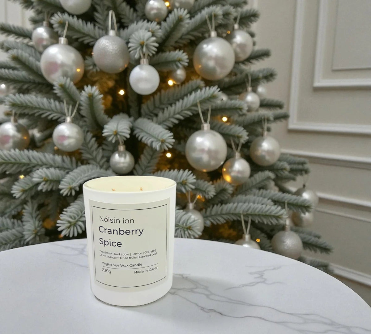 Cranberry Spice Candle - EcoBeo