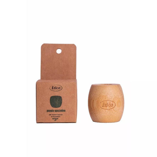 Eco - Friendly Bamboo Toothbrush Rest – Plastic - Free Bathroom Accessory - EcoBeo