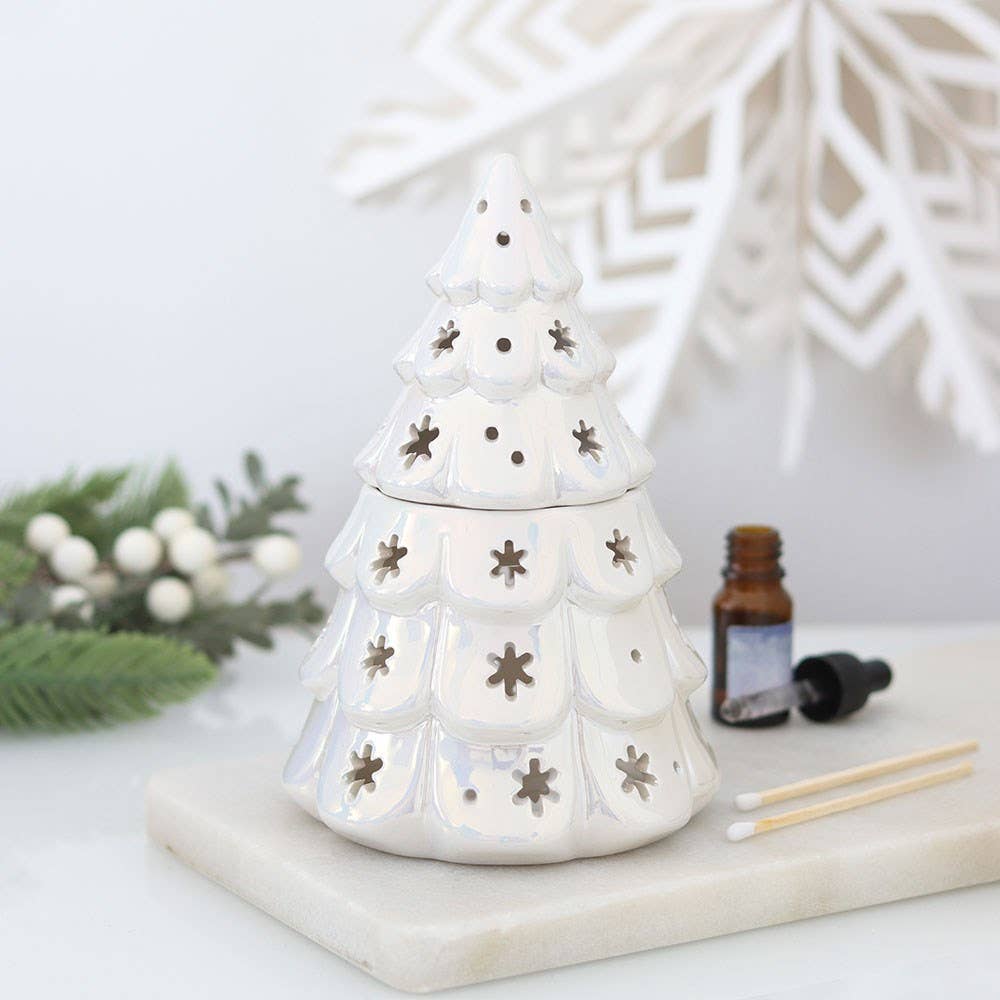 Iridescent Fir Tree Oil Burner - EcoBeo