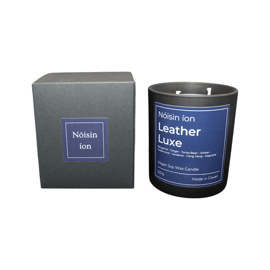 Leather Luxe Candle - EcoBeo