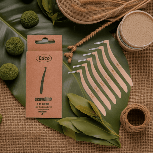 Natural Bamboo Interdental Brush – Eco Dental Essentials - EcoBeo