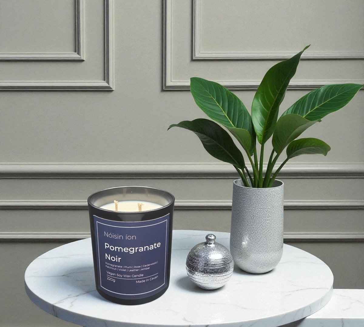 Pomegranate Noir Candle - EcoBeo