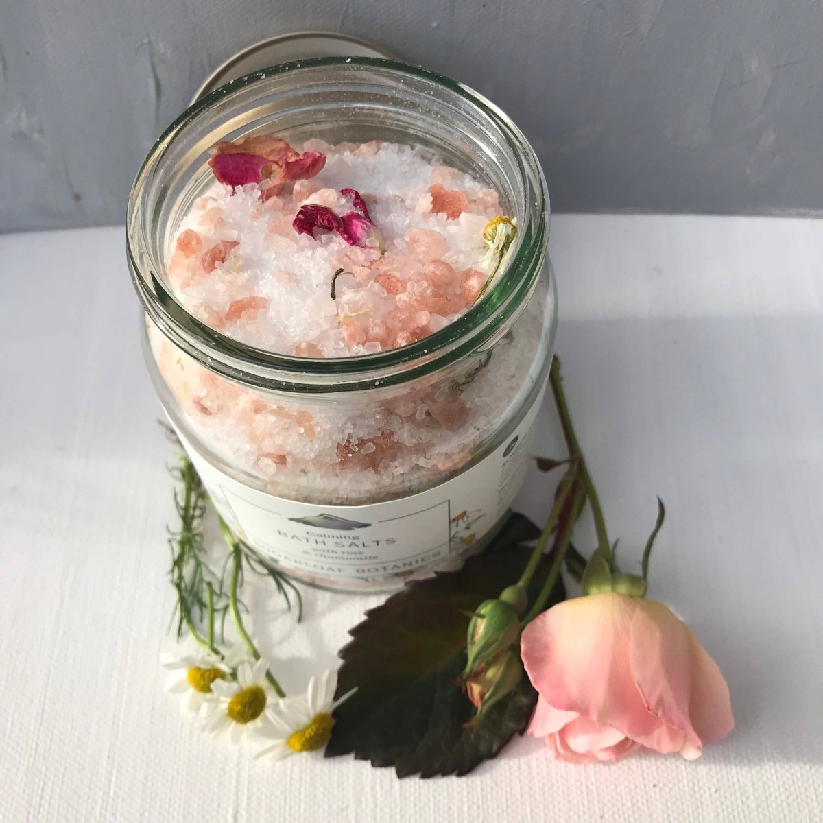 Rose & Chamomile Bath Salts - EcoBeo