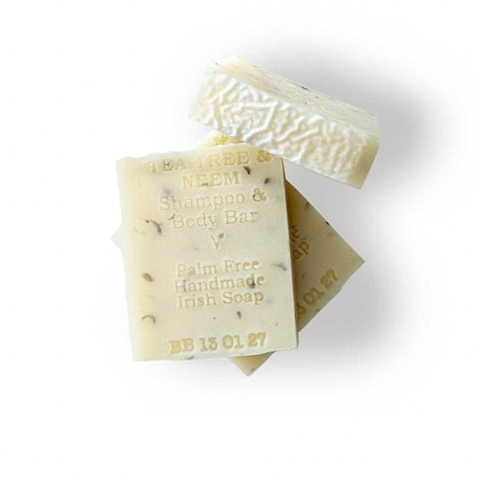 Tea Tree & Neem Shampoo Bar - EcoBeo