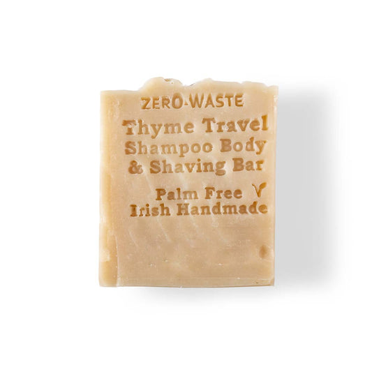 Thyme Travel Shampoo & Shaving Bar - EcoBeo