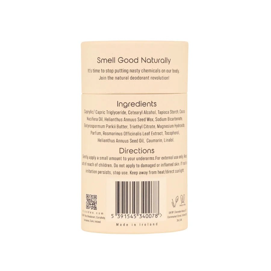 Vico Natural Deodorant – Coconut & Vanilla - EcoBeo