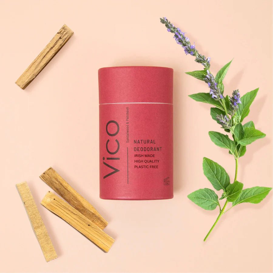 Vico Natural Deodorant – Sandalwood & Patchouli - EcoBeo