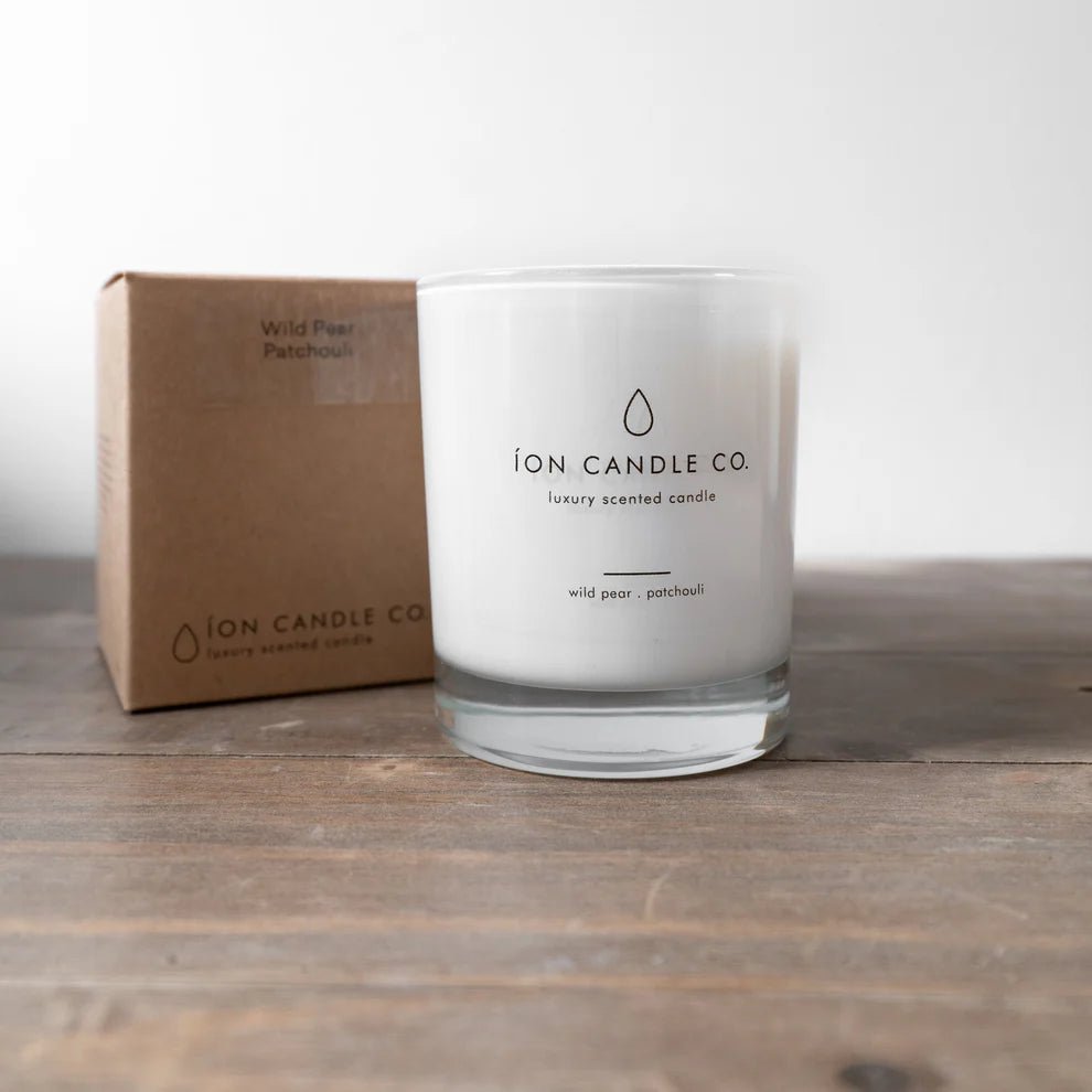Wild Pear & Patchouli Candle - EcoBeo